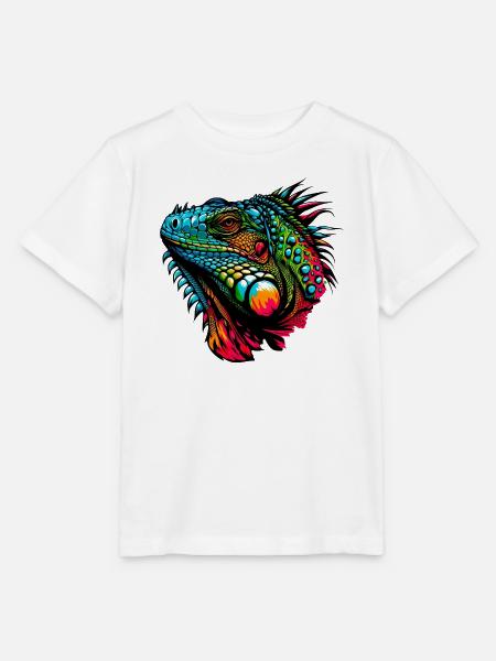 Leguan - Stanley/Stella Kinder T-Shirt MINI CREATOR - Weiß