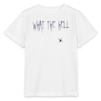was zur Hölle - Stanley/Stella Kinder T-Shirt MINI CREATOR  - Weiß - Vorne - Maike (125cm)