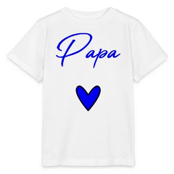 DAD. FATHER'S DAY. HAPPY FATHER'S DAY. HAPPY BIRTHDAY. - Stanley/Stella MINI CREATOR Kids’ T-Shirt - white - Front - Maike (125cm)