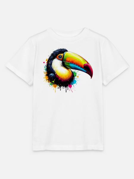 Tukan - Stanley/Stella Kinder T-Shirt MINI CREATOR - Weiß