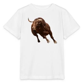 Bull - Stanley/Stella MINI CREATOR Kids’ T-Shirt - white - Front - Maike (125cm)