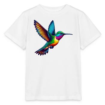 Colibri - T-shirt bio MINI CREATOR Stanley/Stella Enfant - blanc - Devant - Maike (125cm)