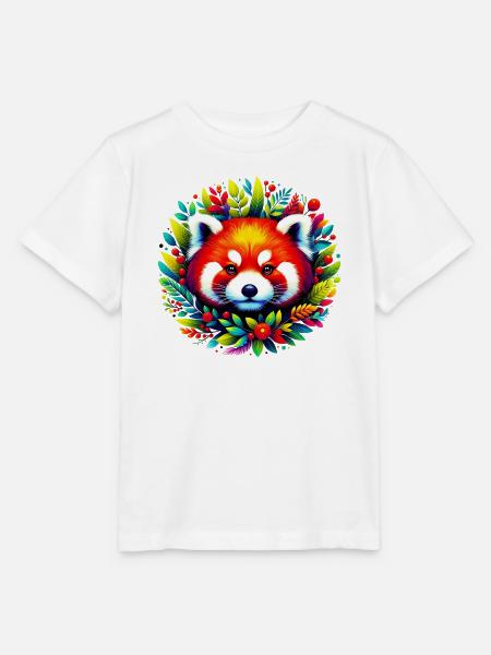 Kleiner Panda - Stanley/Stella Kinder T-Shirt MINI CREATOR - Weiß