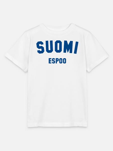 ESPOO Suomi Finnland - Stanley/Stella Kinder T-Shirt MINI CREATOR - Weiß