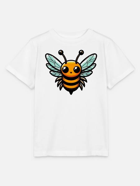 Biene - Stanley/Stella Kinder T-Shirt MINI CREATOR - Weiß