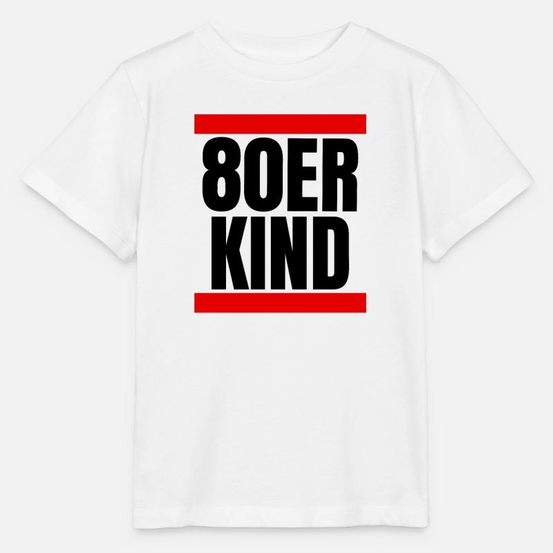 80er Kind - Stanley/Stella Kinder T-Shirt MINI CREATOR  - Weiß