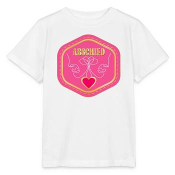 ABSCHIED TRENNUNG PAARE - Stanley/Stella Kinder T-Shirt MINI CREATOR  - Weiß - Vorne - Maike (125cm)