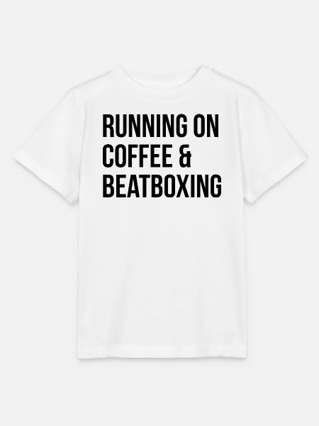 Beatboxing Beatboxing Beatboxing - Stanley/Stella Kinder T-Shirt MINI CREATOR - Weiß