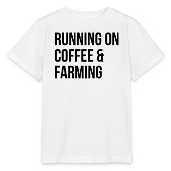 Farming Farming Farming - Stanley/Stella MINI CREATOR Kids’ T-Shirt - white - Front - Maike (125cm)