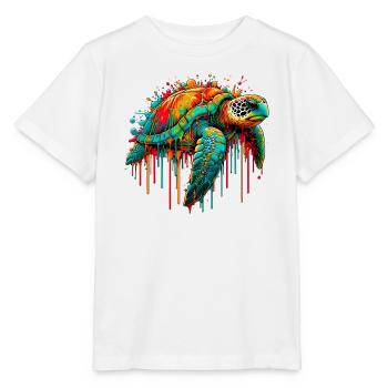 Turtle - Stanley/Stella MINI CREATOR Kids’ T-Shirt - white - Front - Maike (125cm)