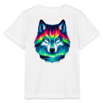 Wolf - Stanley/Stella MINI CREATOR Kids’ T-Shirt - white - Front - Maike (125cm)