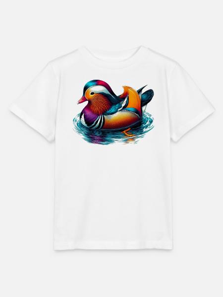 Mandarinente - Stanley/Stella Kinder T-Shirt MINI CREATOR - Weiß