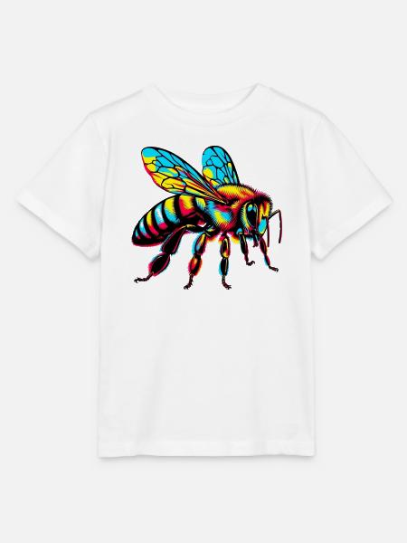 Biene - Stanley/Stella Kinder T-Shirt MINI CREATOR - Weiß