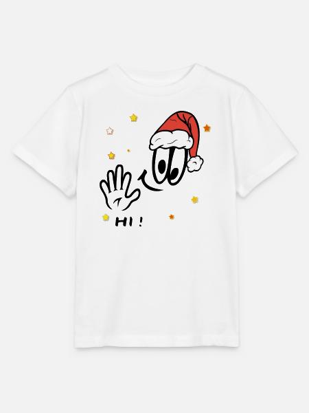 Weihnachtsmann Comic - Stanley/Stella Kinder T-Shirt MINI CREATOR  - Weiß