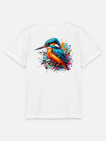 Eisvogel - Stanley/Stella Kinder T-Shirt MINI CREATOR - Weiß