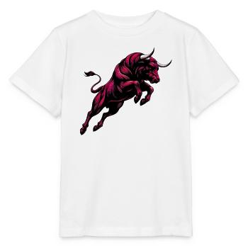 Stier - Stanley/Stella Kinder T-Shirt MINI CREATOR  - Weiß - Vorne - Maike (125cm)