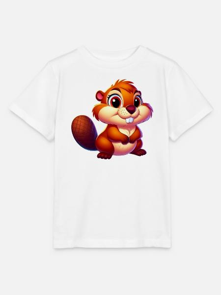 Bieber - Stanley/Stella Kinder T-Shirt MINI CREATOR  - Weiß
