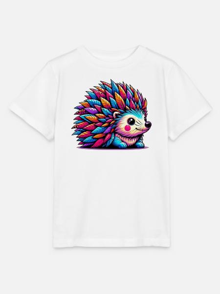 Igel - Stanley/Stella Kinder T-Shirt MINI CREATOR  - Weiß