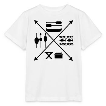 Angling - Stanley/Stella MINI CREATOR Kids’ T-Shirt - white - Front - Maike (125cm)