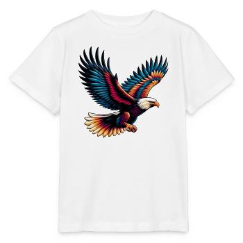 Adler - Stanley/Stella Kinder T-Shirt MINI CREATOR  - Weiß - Vorne - Maike (125cm)