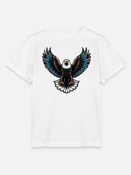 Adler - Stanley/Stella Kinder T-Shirt MINI CREATOR - Weiß