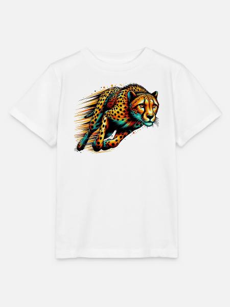 Gepard - Stanley/Stella Kinder T-Shirt MINI CREATOR - Weiß