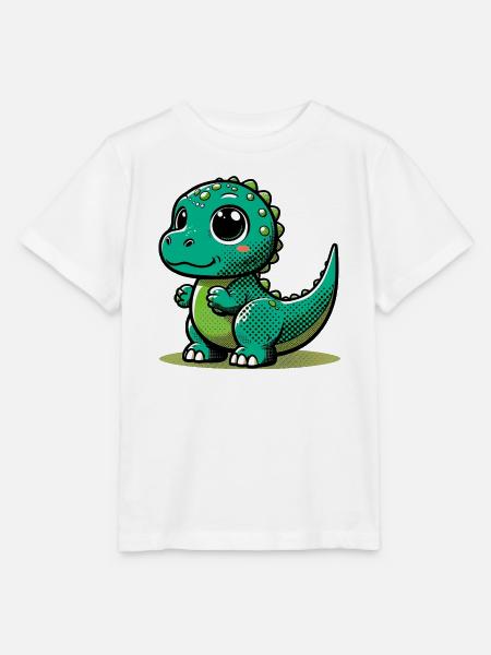 Dinosaurier - Stanley/Stella Kinder T-Shirt MINI CREATOR - Weiß