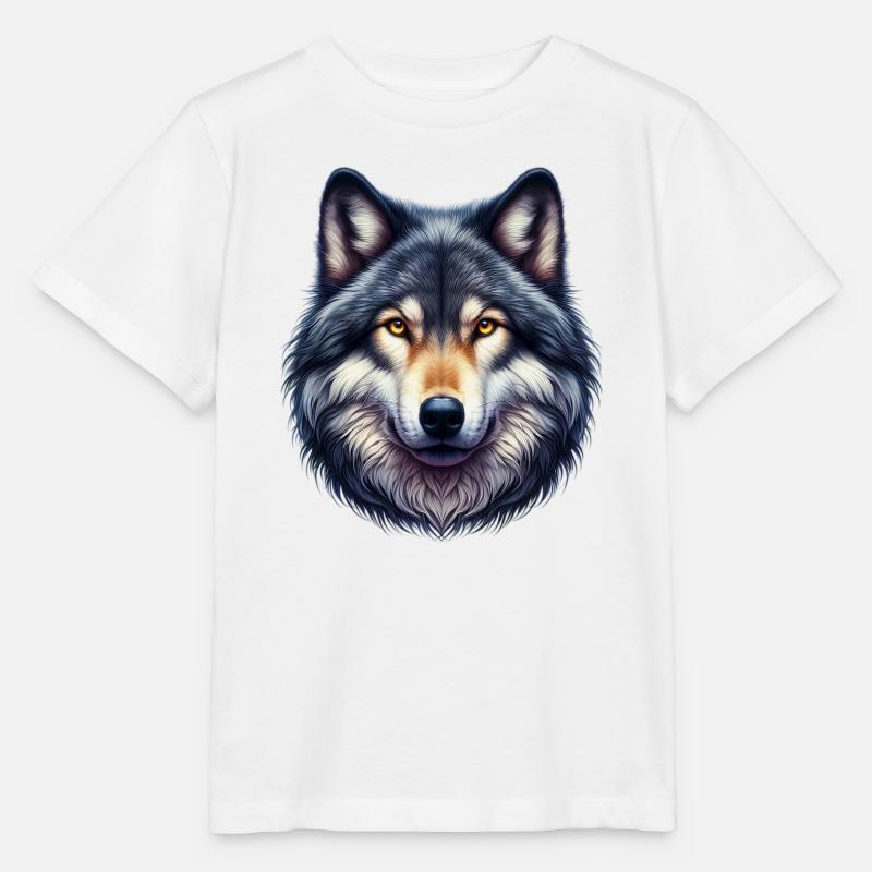 Wolf - Stanley/Stella Kinder T-Shirt MINI CREATOR - Weiß