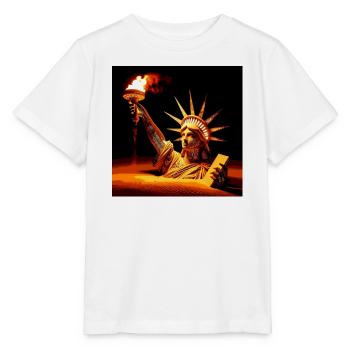 Freiheit - Stanley/Stella Kinder T-Shirt MINI CREATOR  - Weiß - Vorne - Maike (125cm)