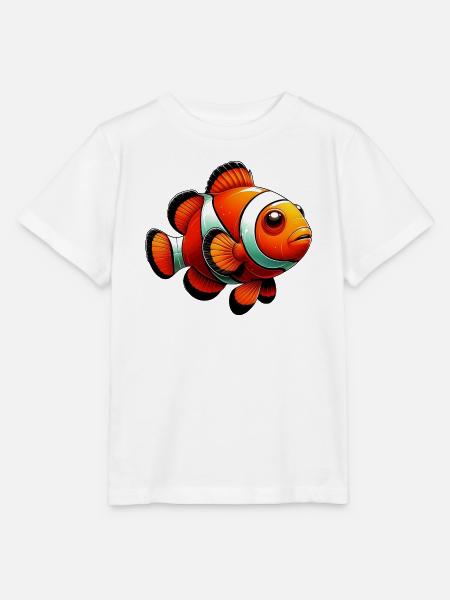 Clownfisch - Stanley/Stella Kinder T-Shirt MINI CREATOR - Weiß