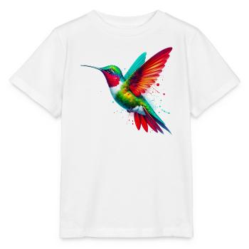 Kolibri - Stanley/Stella Kinder T-Shirt MINI CREATOR  - Weiß - Vorne - Maike (125cm)