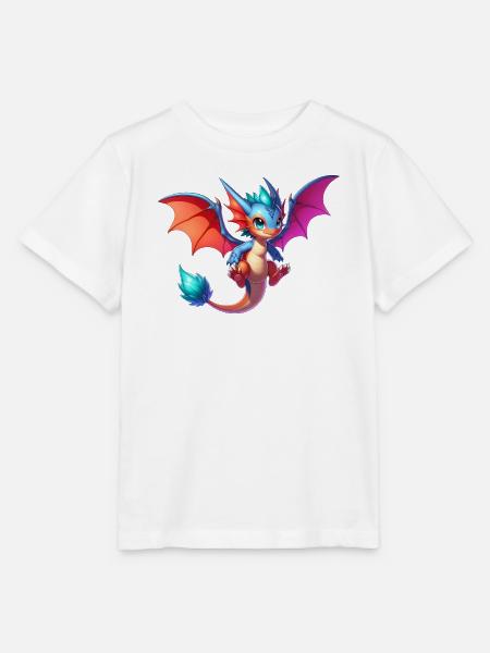 Drache - Stanley/Stella Kinder T-Shirt MINI CREATOR - Weiß