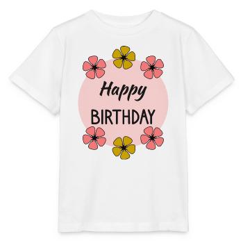 1. 1 Jahr. 1. JUBILÄUM. 1-JÄHRIGES JUBILÄUM - Stanley/Stella Kinder T-Shirt MINI CREATOR  - Weiß - Vorne - Maike (125cm)