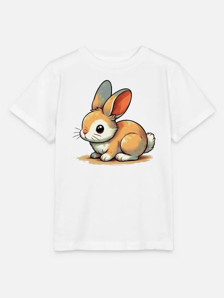 Kaninchen - Stanley/Stella Kinder T-Shirt MINI CREATOR - Weiß