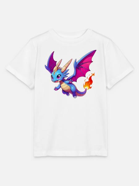 Drache - Stanley/Stella Kinder T-Shirt MINI CREATOR - Weiß