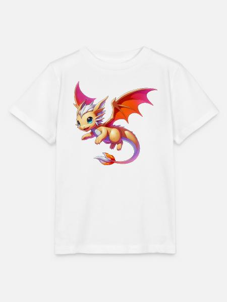 Drache - Stanley/Stella Kinder T-Shirt MINI CREATOR - Weiß