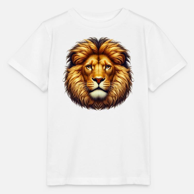 Löwe - Stanley/Stella Kinder T-Shirt MINI CREATOR  - Weiß