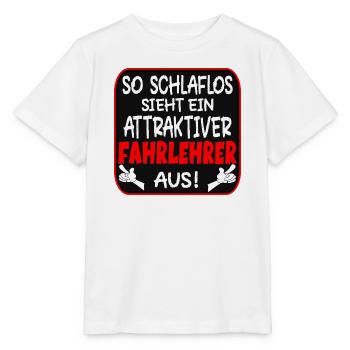 Fahrlehrer - Stanley/Stella Kinder T-Shirt MINI CREATOR  - Weiß - Vorne - Maike (125cm)