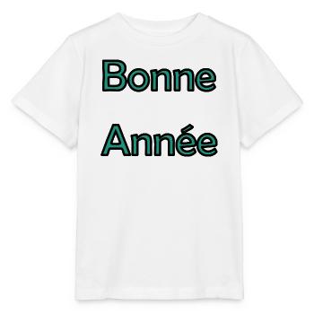 HAPPY NEW YEAR. NEW YEAR'S EVE. NEW YEAR - Stanley/Stella MINI CREATOR Kids’ T-Shirt - white - Front - Maike (125cm)