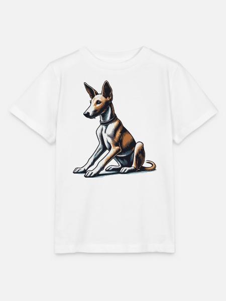 Podengo Português - Stanley/Stella Kinder T-Shirt MINI CREATOR - Weiß