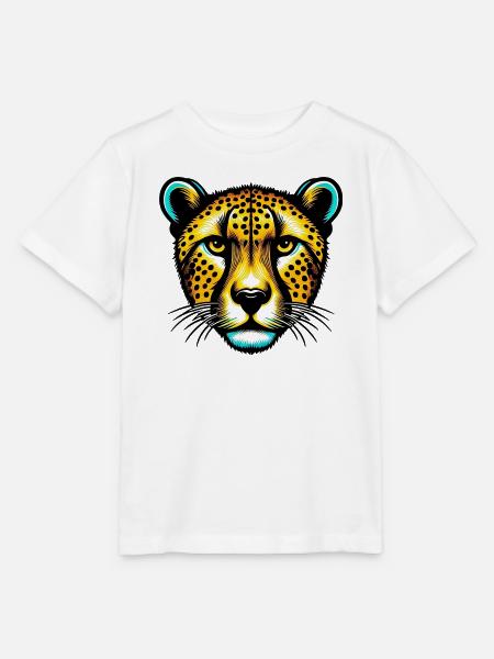 Gepard - Stanley/Stella Kinder T-Shirt MINI CREATOR - Weiß