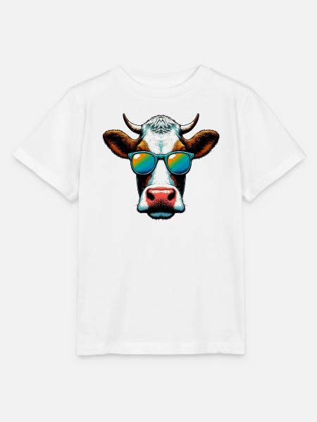 Kuh - Stanley/Stella Kinder T-Shirt MINI CREATOR - Weiß