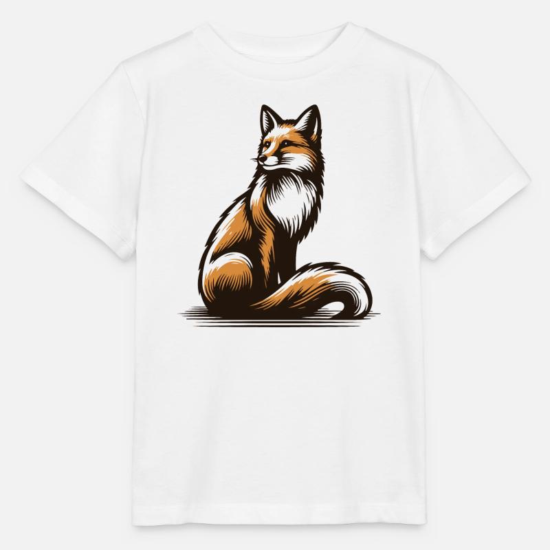 Fox - Stanley/Stella Kinder T-Shirt MINI CREATOR  - Weiß
