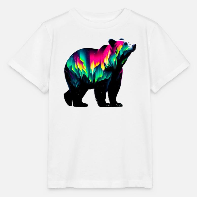 Ours - T-shirt bio MINI CREATOR Stanley/Stella Enfant - blanc