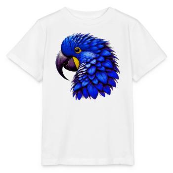 Perroquet - T-shirt bio MINI CREATOR Stanley/Stella Enfant - blanc - Devant - Maike (125cm)