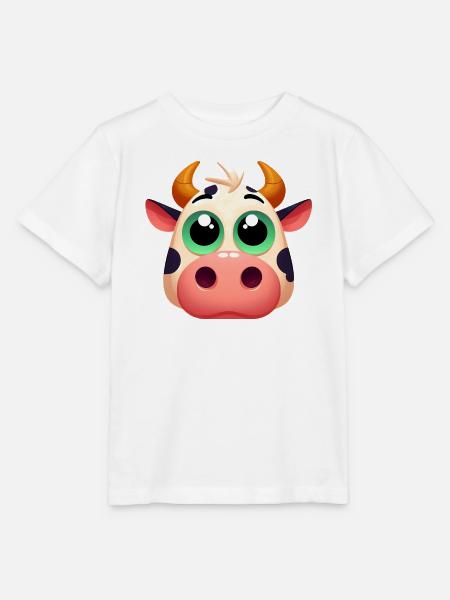 Kuh - Stanley/Stella Kinder T-Shirt MINI CREATOR - Weiß