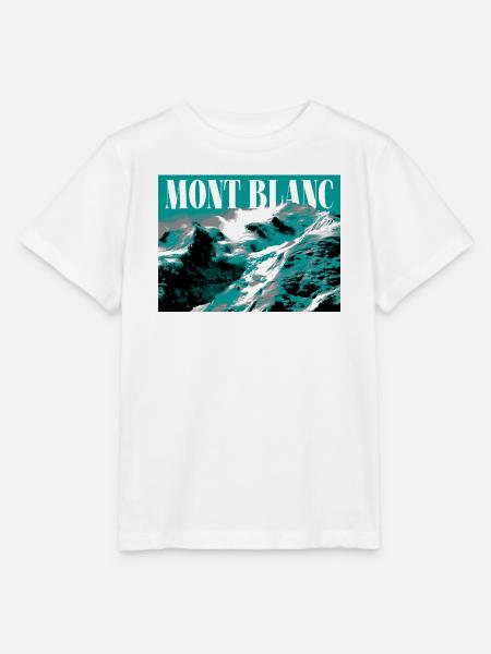 Mont Blanc - Stanley/Stella Kinder T-Shirt MINI CREATOR - Weiß