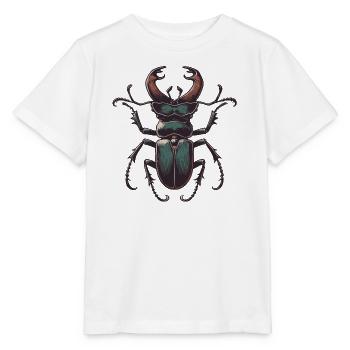 Stag - Stanley/Stella MINI CREATOR Kids’ T-Shirt - white - Front - Maike (125cm)