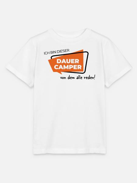Dauercamper - Stanley/Stella Kinder T-Shirt MINI CREATOR  - Weiß