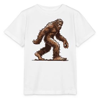 Bigfoot - Stanley/Stella Kinder T-Shirt MINI CREATOR  - Weiß - Vorne - Maike (125cm)